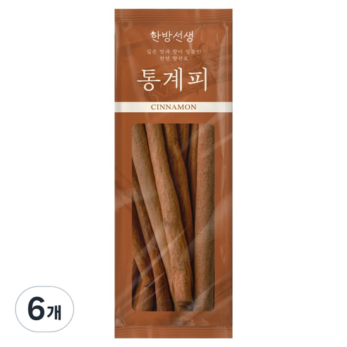 한방선생 통계피, 500g, 6개