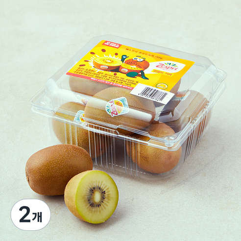 제스프리 썬골드키위, 750g, 2개