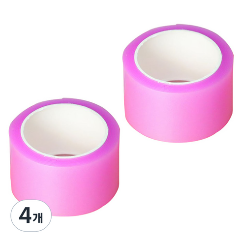 알로데 핀치 앤 나노 양면테이프 3cm x 1m, TYPE04 퍼플, 4개