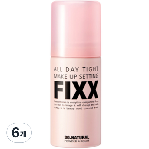 파우더포룸 올 데이 타이트 메이크업 세팅 픽서, 35ml, 6개