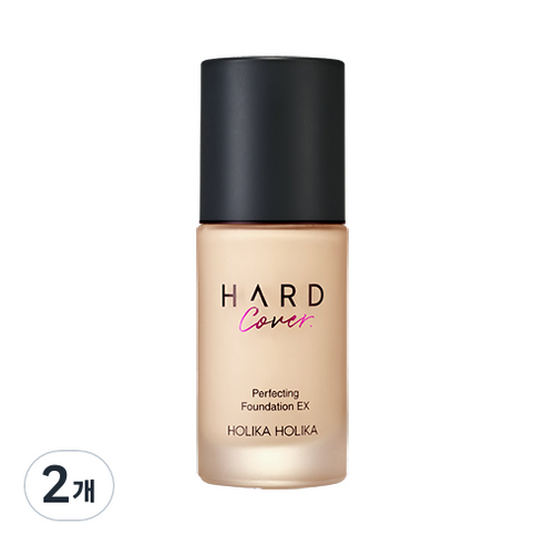 홀리카홀리카 하드커버 퍼펙팅 파운데이션 EX03 30ml, 샌드아이보리, 2개