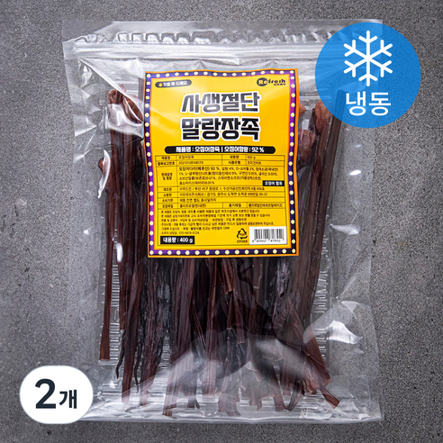 리프레쉬 사생절단 말랑장족 (냉동), 400g, 2개