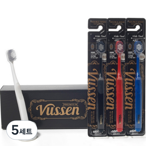 오스템 뷰센 더블와이드 칫솔, 4개입, 5세트
