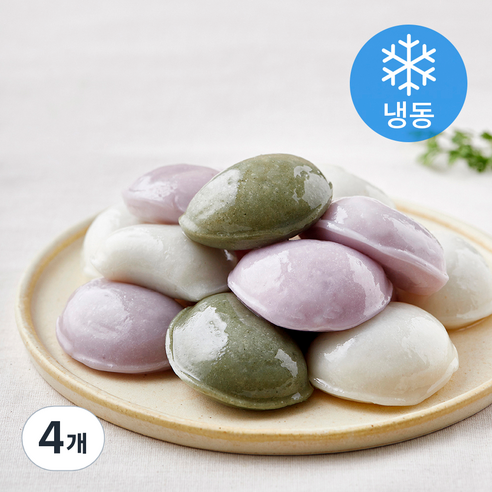 마음이가 모둠 바람떡 (냉동), 500g, 4개, 1개입