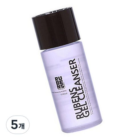 루벤스 젤 클렌저, 100ml, 5개