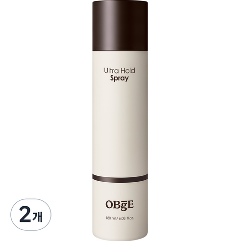 오브제 울트라 홀드 스프레이, 2개, 180ml