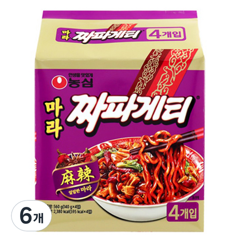 짜파게티 마라 140g, 24개