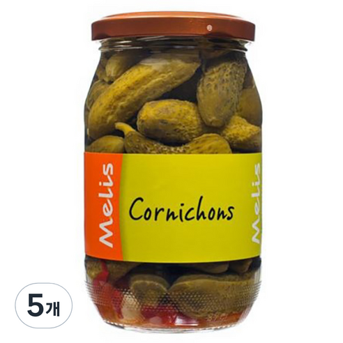 멜리스 피클 코니숑, 5개, 350g