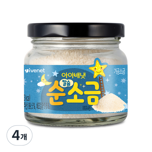 아이배냇 칼슘 순 소금, 4개, 130g