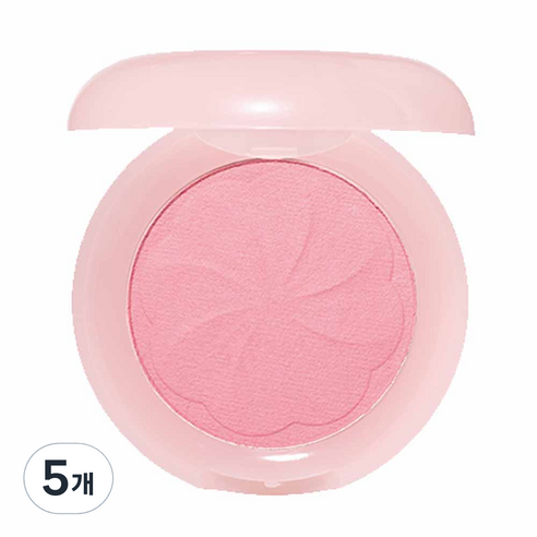 에뛰드 휘핑 벨벳 블러셔 7g, 베리크림슈, 5개