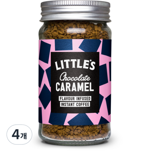 리틀스 초콜릿카라멜향 커피, 1개, 4개, 50g