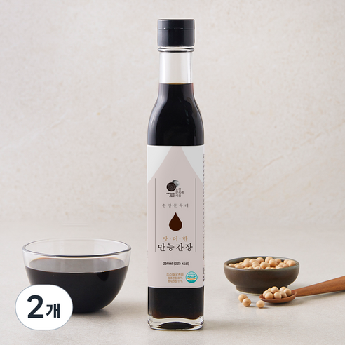 순창문옥례식품 맛더한 만능간장, 2개, 250ml
