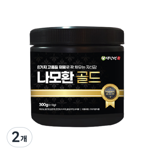 백장생 나모환 골드, 2개, 300g