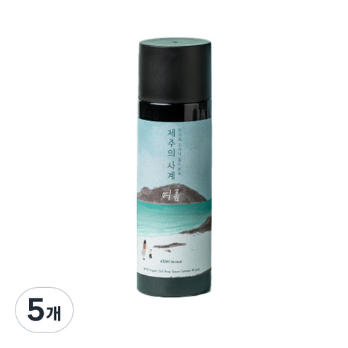 위드오 오가닉 콜드브루 제주의 사계 여름, 400ml, 5개