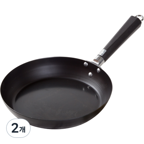 니토리 IH 인덕션 균일하고 강한 화력 아이언 프라이팬, 26cm, 2개