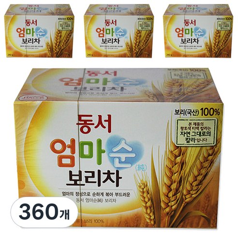 동서 엄마순 보리차, 8g, 360개
