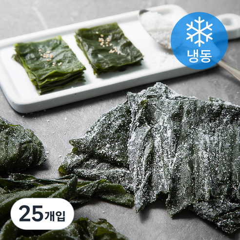 청정해초 장흥 염장 다시마 (냉동), 200g, 25개입