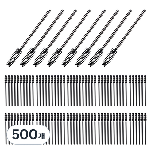 OON 일회용 마스카라 브러쉬 50p, 500개