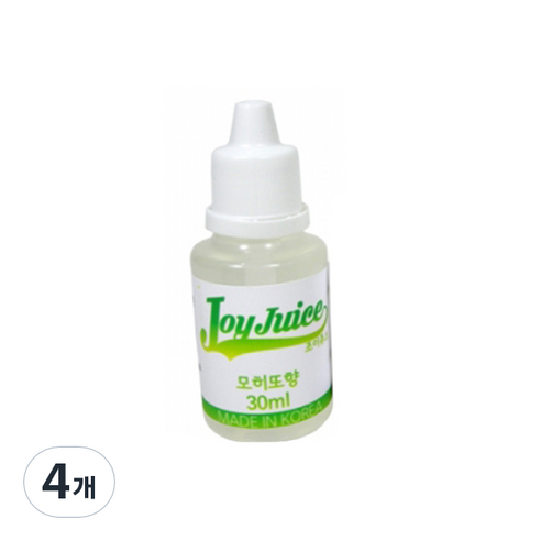 아로마조이 조이쥬스 슬라임 향료 30ml, 4개, 모히또