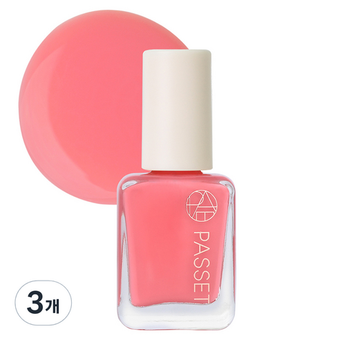 파셋 셀럽 네일컬러 폴리쉬, 81 선셋오렌지, 7ml, 3개