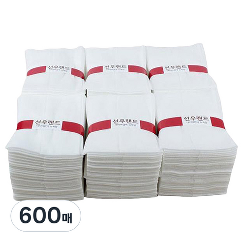 베이직 정전기 청소포 중형 300매, 600개