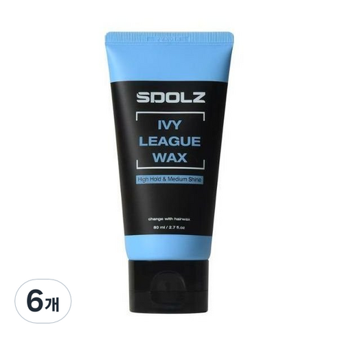 슈돌츠 아이비리그 왁스, 80ml, 6개