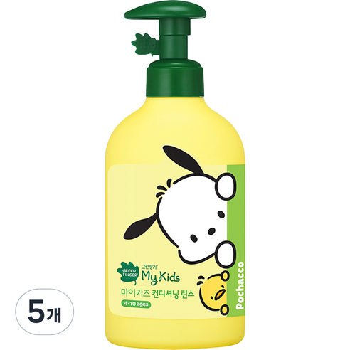 그린핑거 마이키즈 산리오 린스 과일향, 320ml, 5개