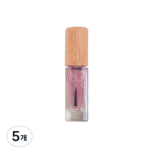 미크릿 바르는 리퀴드 워터 젤 네일 손톱 강화제, 6g, 5개