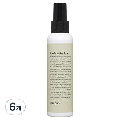 차홍 픽스 볼륨 헤어 스프레이, 120ml, 6개