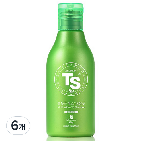 TS 올뉴플러스TS 샴푸, 100g, 6개