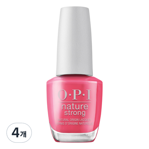 오피아이 네이처스트롱 매니큐어 NAT033, A Kick in the Bud, 4개, 15ml