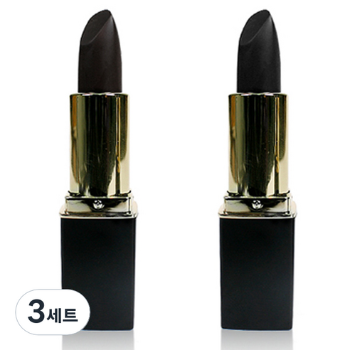 아바타 새치커버 스틱 4.2g, 흑색, 흑갈색, 3세트