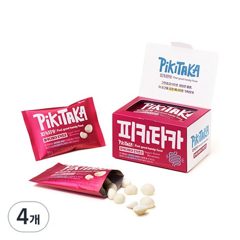 피키타카 대상 마카다미아 요거초코, 150g, 4개