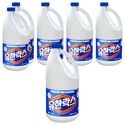 유한락스 레귤러, 4L, 6개