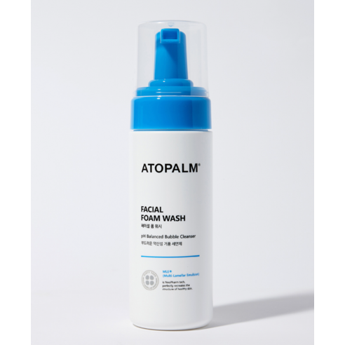 민감 피부도 안심! 아토팜 페이셜 폼 워시로 촉촉하고 건강한 클렌징하세요.
