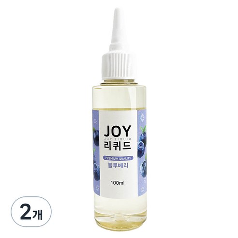 아로마조이 조이리퀴드 슬라임 향료 100ml, 2개, 블루베리