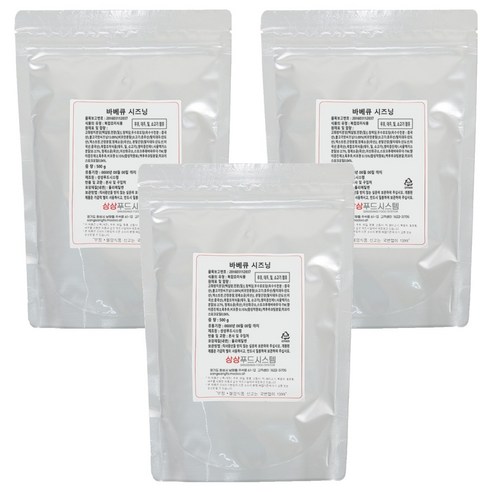 상상시즈닝 바베큐 시즈닝, 500g, 3개