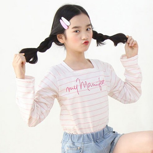 또래친구 여아용 마이스퀘어 T