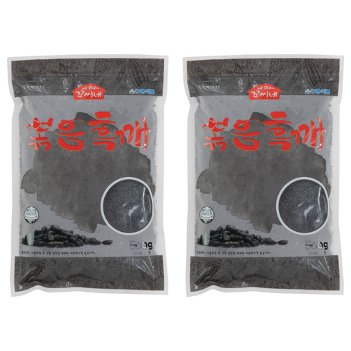 아따꼬씨네 볶음 흑깨, 500g, 2개