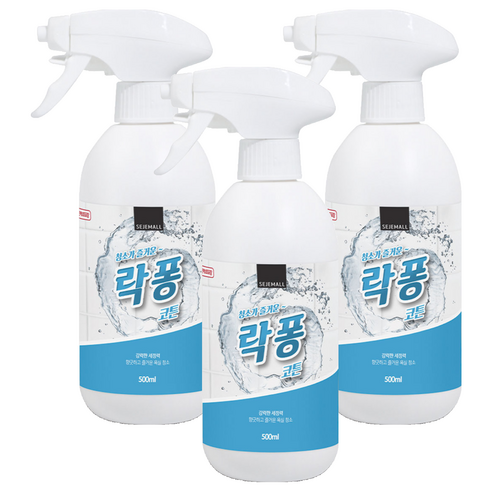 락퐁 코튼 분사형, 500ml, 3개