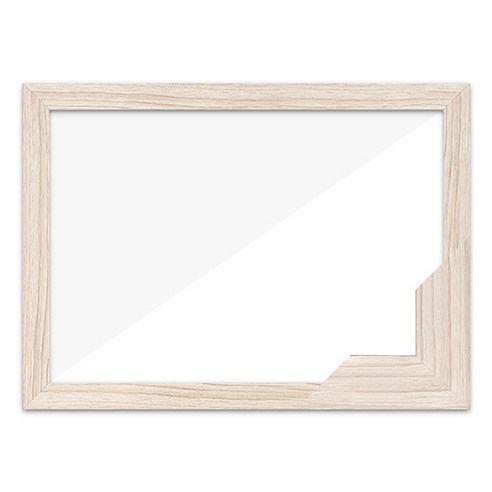 누니액자 고급형 우드 1000피스 퍼즐액자 50 x 70 cm 50-70 F22, 라떼, 1개