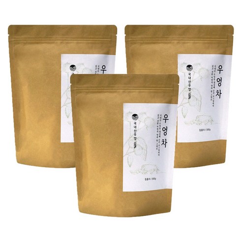 자연지애 볶은 우엉차, 300g, 1개입, 3개