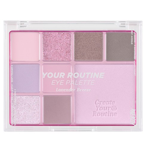 머지 유어 루틴 아이 팔레트 12.3g, LAVENDER BREEZE, 1개