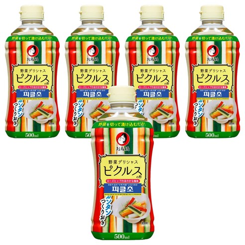 오타후쿠 피클초, 500ml, 5개
