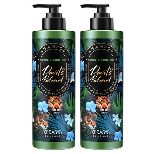 케라시스 데빌스 퍼퓸 시즌2 샴푸 네롤리 문라이트, 2개, 500ml