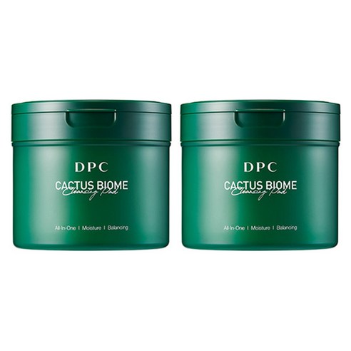 DPC 선인장 바이옴 클렌징 패드 160ml, 60개입, 2개