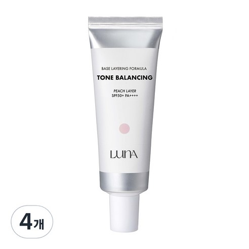 루나 베이스 레이어링 포뮬라 프라이머 40ml, 피치레이어, 4개