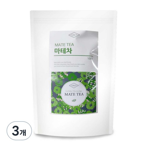 라돌체비타 마테차 삼각티백, 1.2g, 100개입, 3개