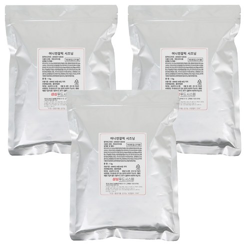 상상시즈닝 뿌링클가루 어니언갈릭맛, 1kg, 3개