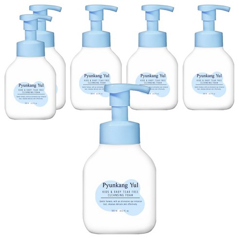편강율 키즈 앤 베이비 티어프리 클렌징폼, 300ml, 6개